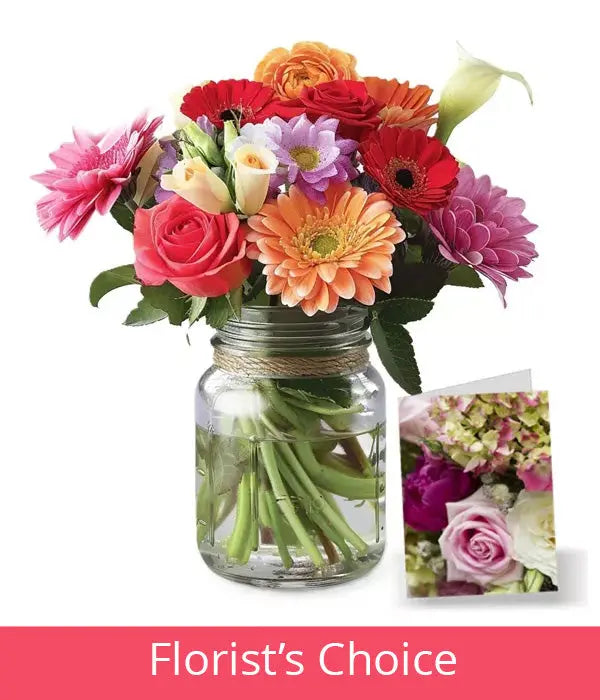Designer Collection Mason Jar III Florist.ca