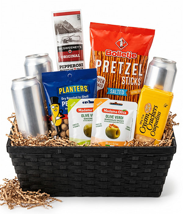 Beer & Nuts Basket Florist.ca