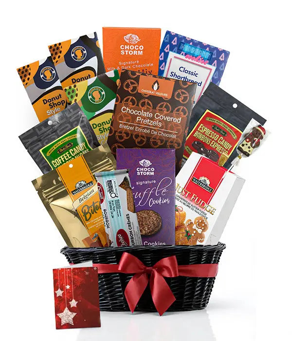 Joy of Java gift basket with treats