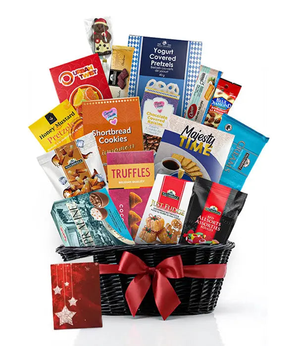Holiday tradition gift basket