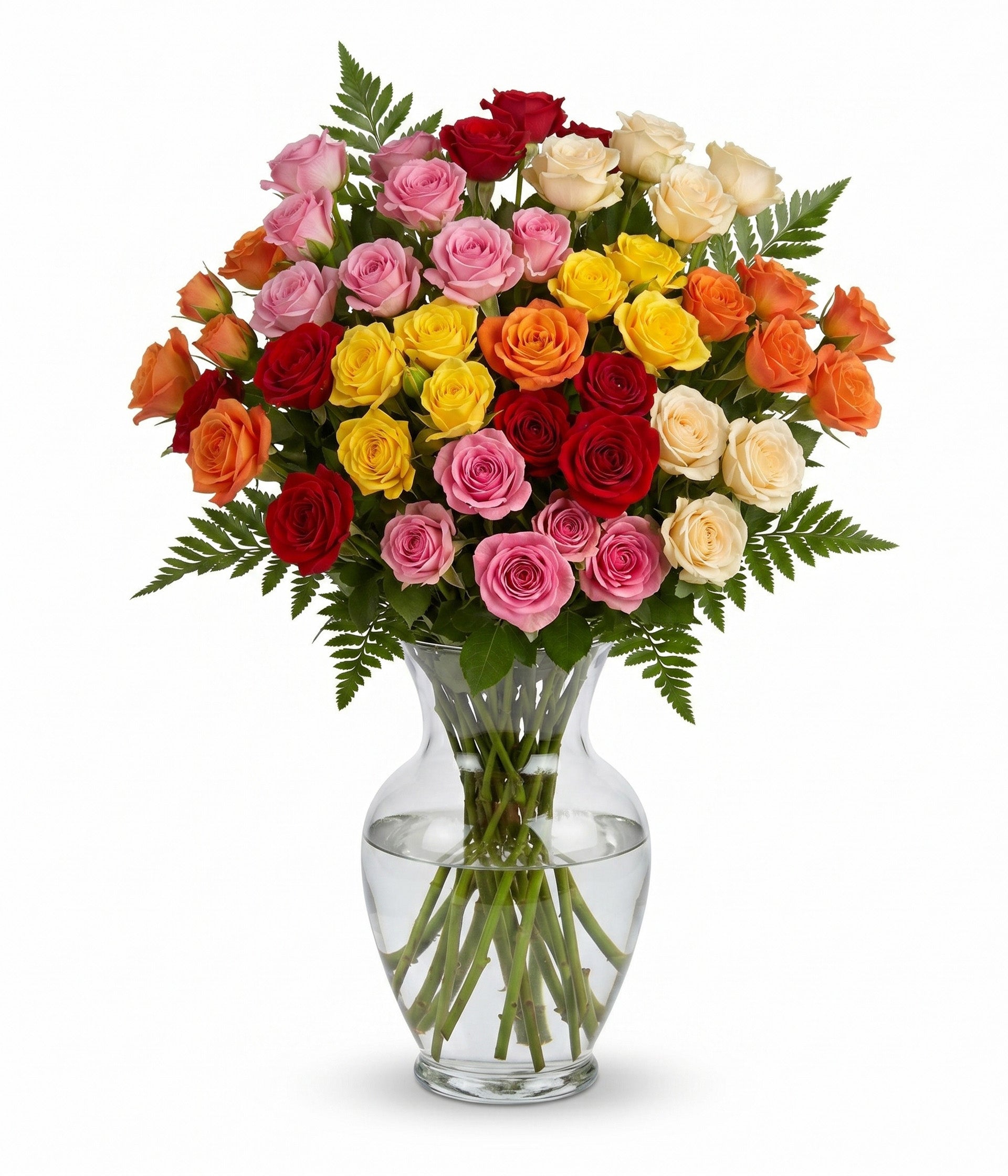 100 Blooms of Assorted Spray Roses Florist