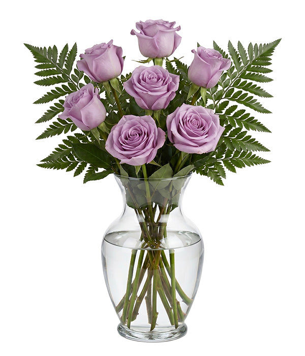 Half Dozen Lavender Roses Florist