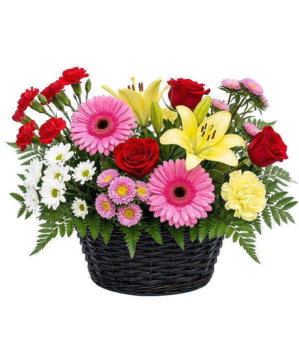 Joy of Flowers Basket
