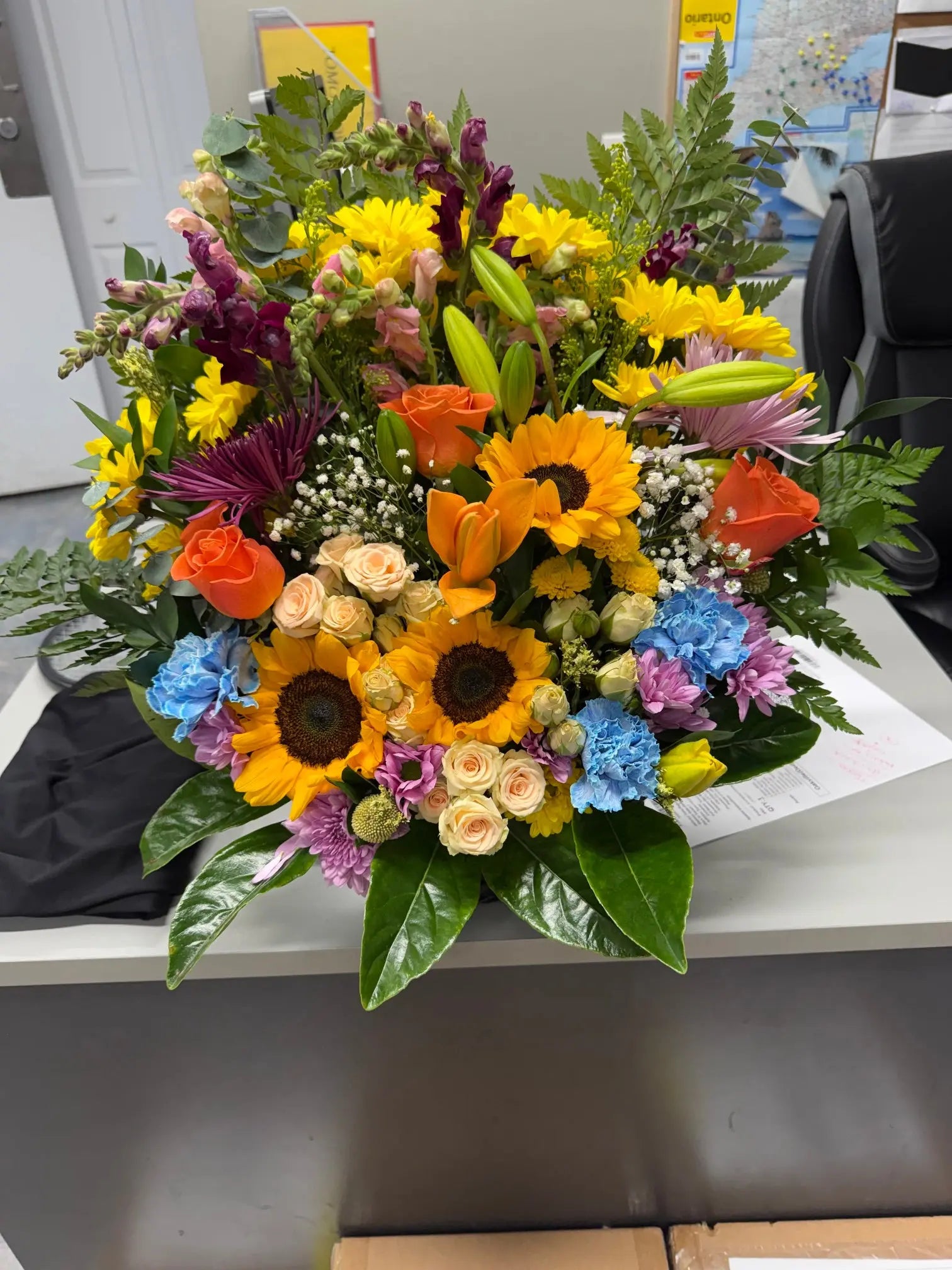 Seasonal Flower Basket Florist.ca