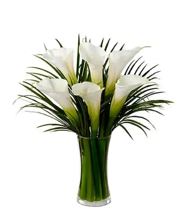 White Calla Lilies Bouquet Florist.ca