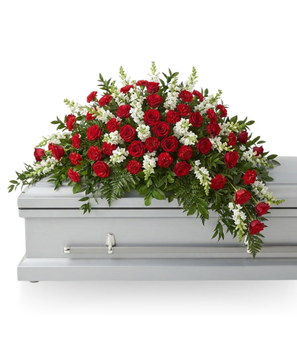 Garden of Grandeur Casket Spray