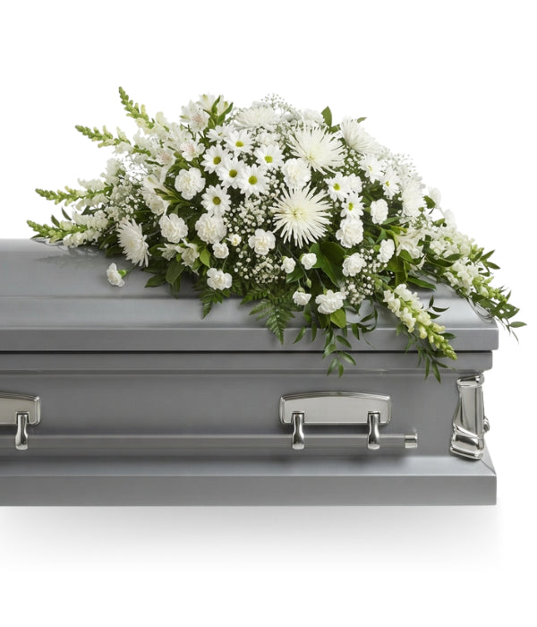 Enduring Light Casket Spray
