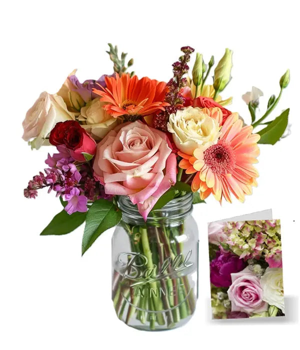 Designer Collection Mason Jar IV Florist.ca