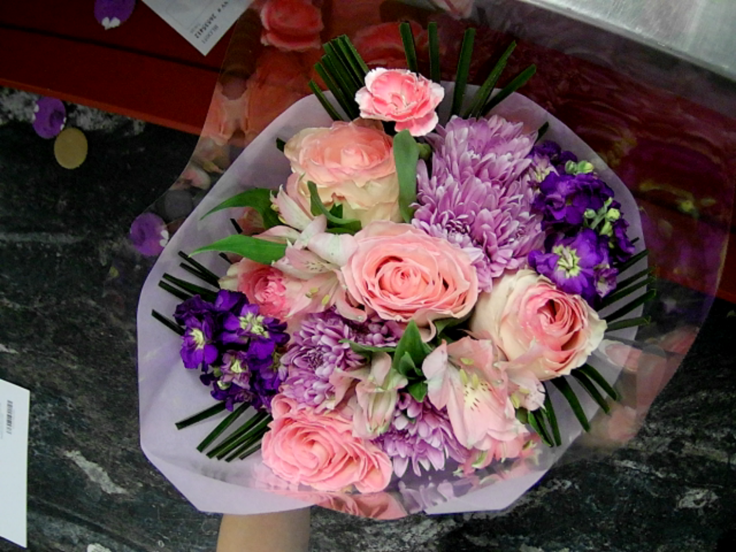 Bouquet Blush & Baies