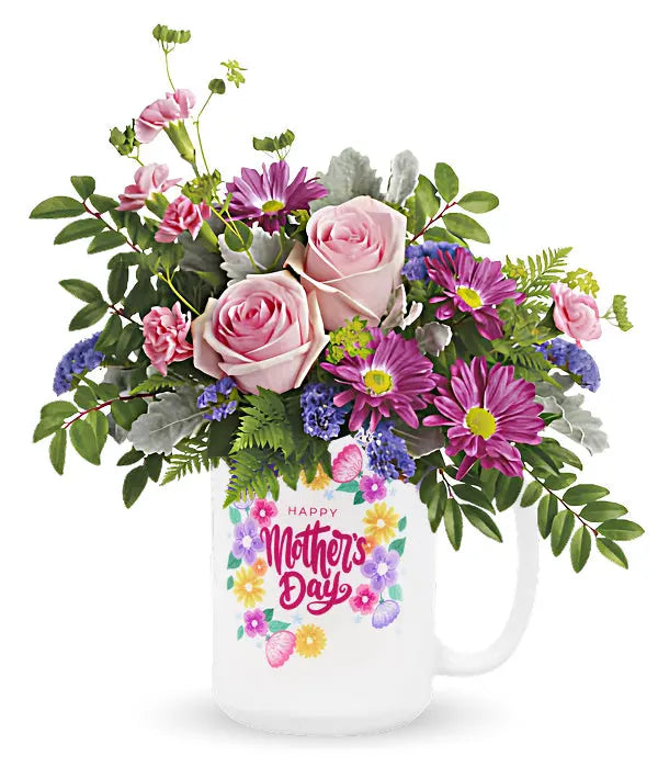 Plum & Pink Melody Bouquet Florist.ca