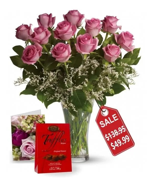 One Dozen Mothers Day Roses II Florist.ca