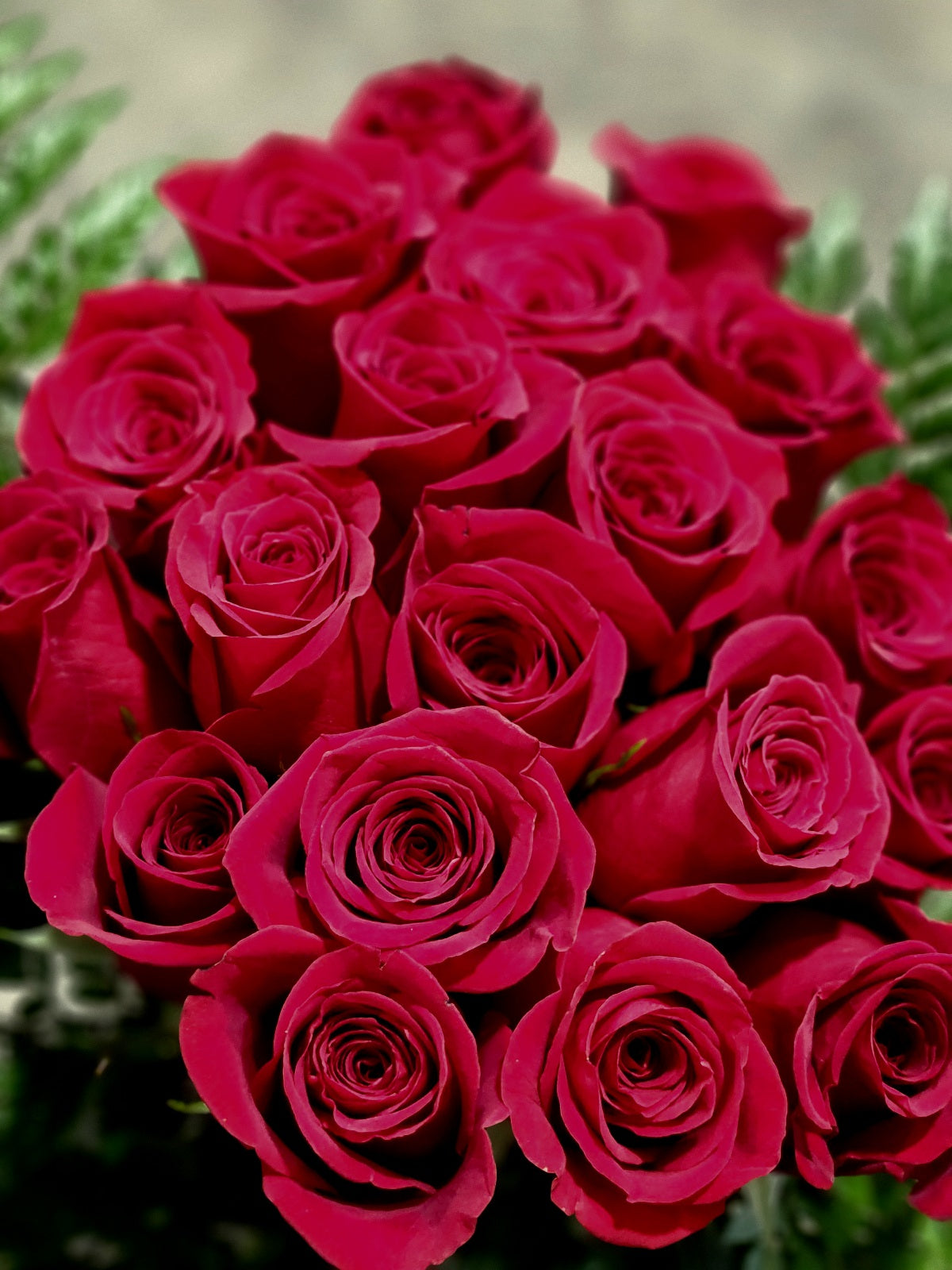 One Dozen Long Stemmed Pink Roses