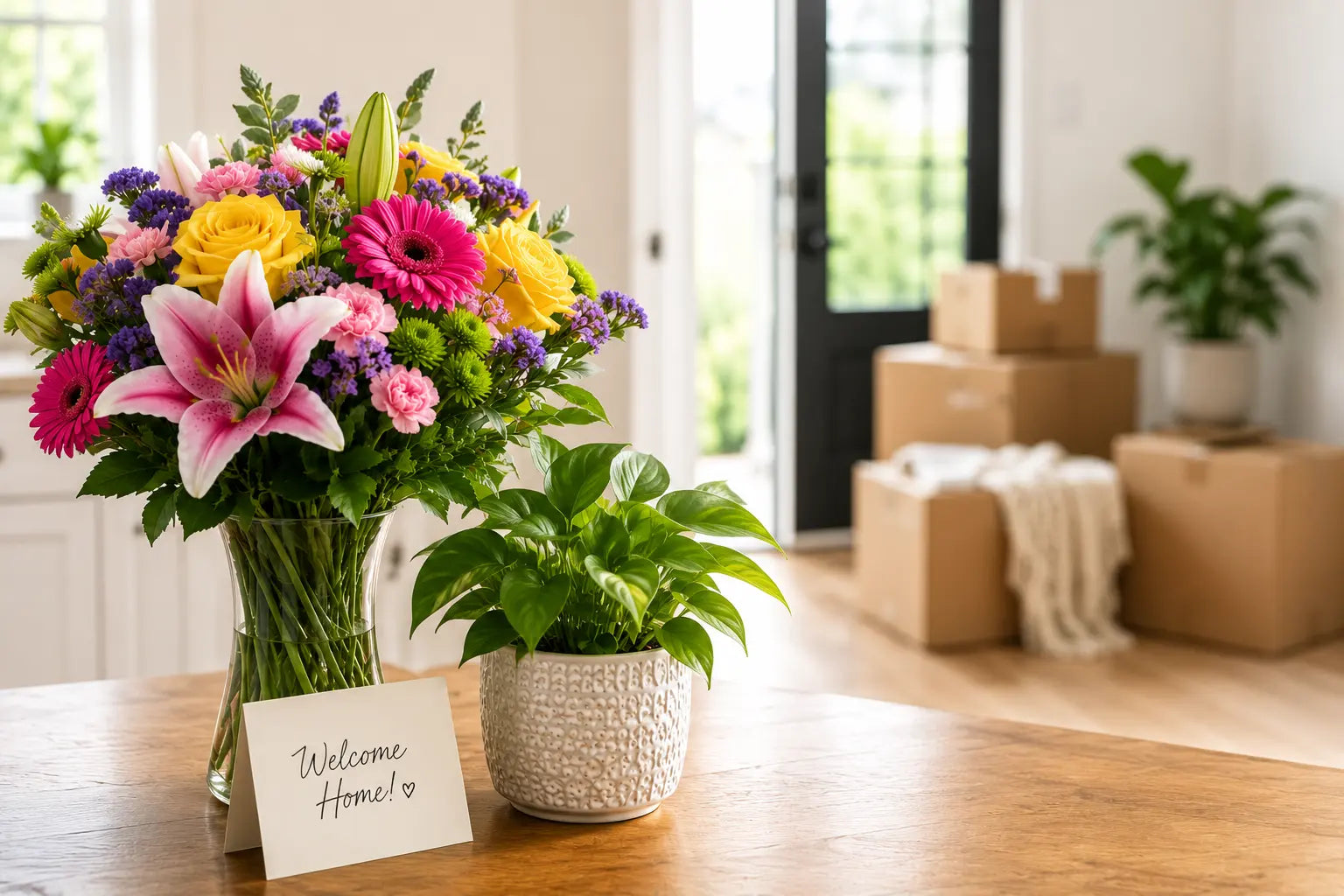The Perfect Way to Say “Welcome Home” Florist