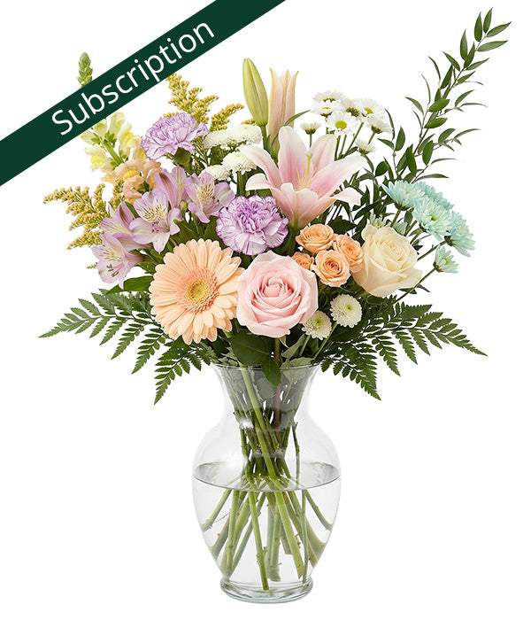 Monthly Flowers - Pastel Bouquets