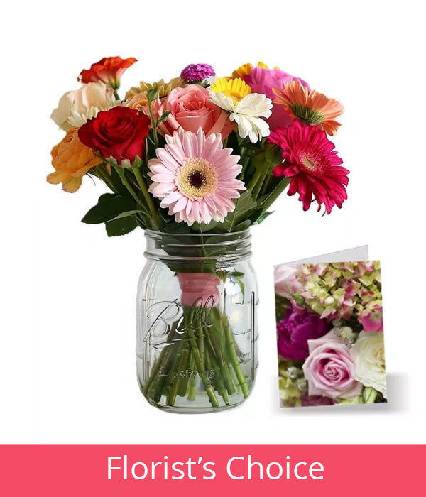 Designer Collection Mason Jar II Florist.ca