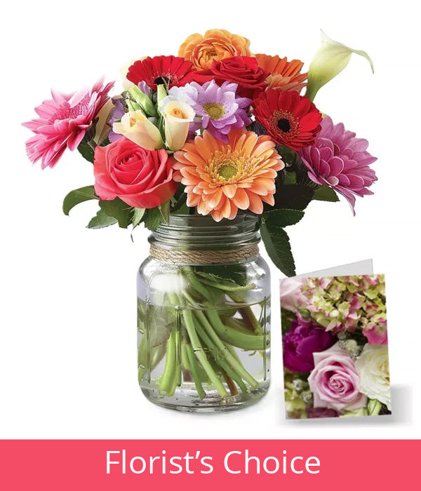 Designer Collection Mason Jar III Florist.ca