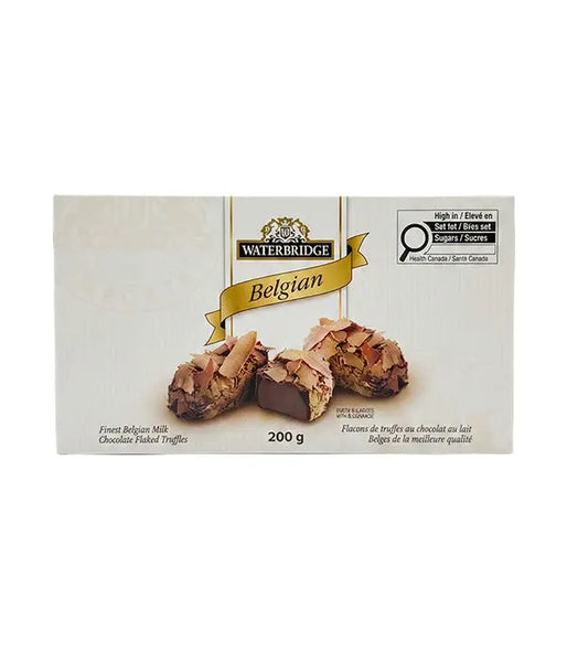 Truffes au chocolat et aux éclats