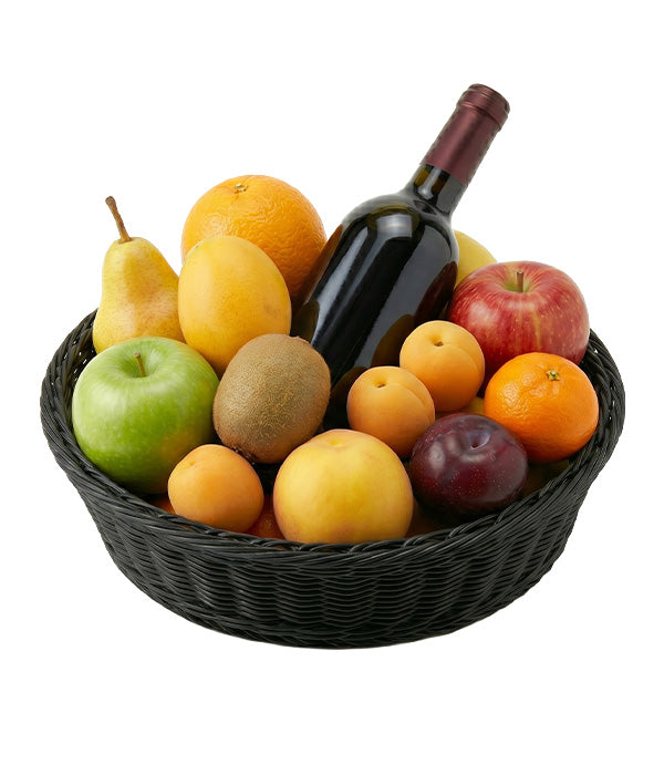 Fruit & Red Wine Basket Florist