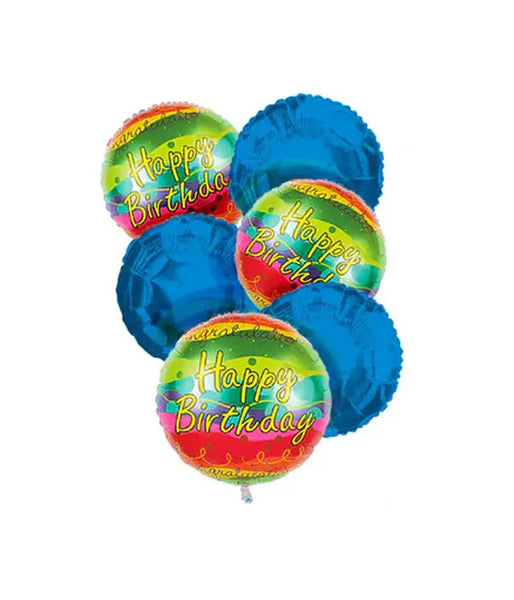 Bouquet de ballons "Joyeux Anniversaire" (6)