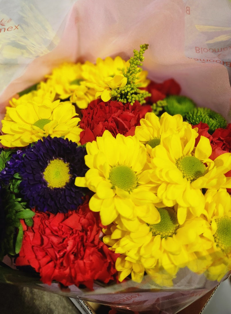 Hooray Bouquet in Mason Jar