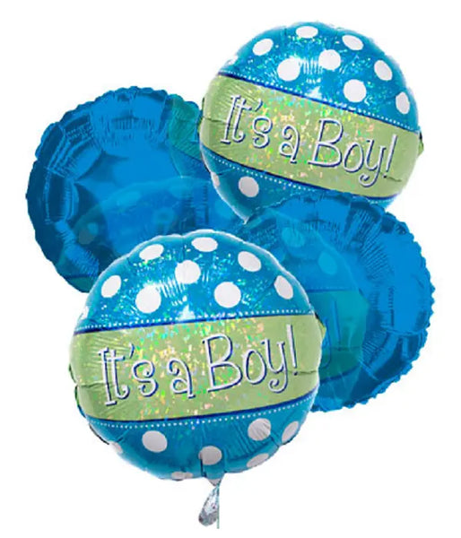 Bouquet de ballons "C'est un garçon" (4)