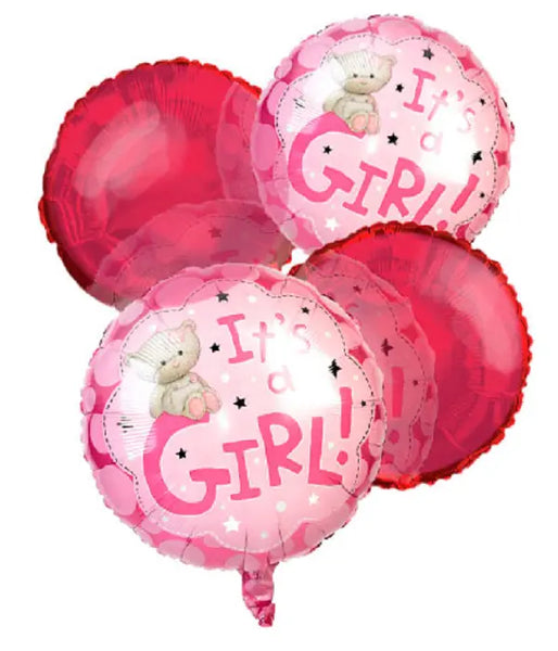 Bouquet de ballons "C'est une fille" (4)