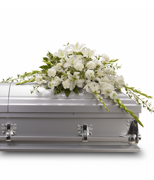 Bountiful Memories Casket Spray