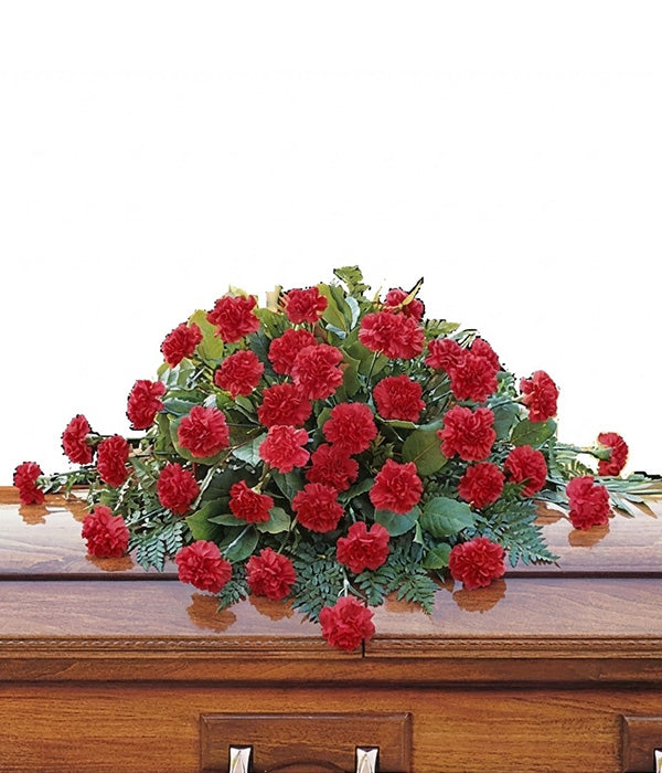 Warm Regards Casket Spray