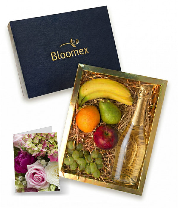 Fruit & Bubbly Gift Box Florist.ca