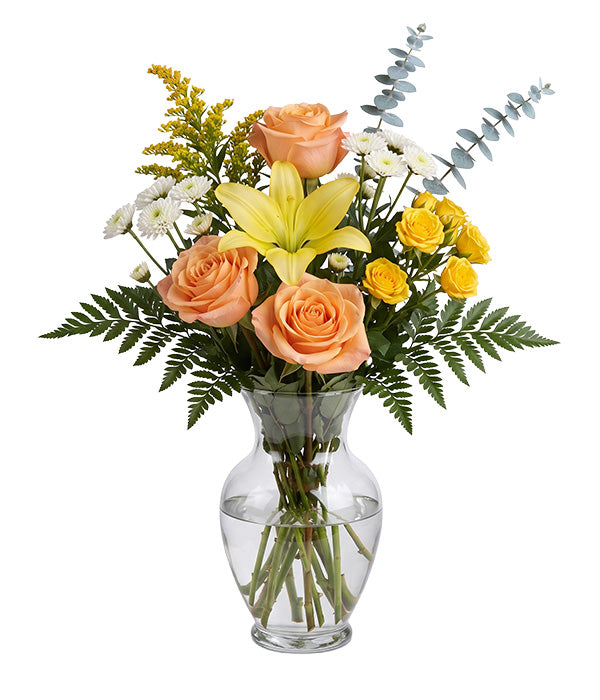 Peach Sunshine Bouquet