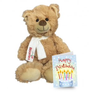 Birthday Card & Teddy 